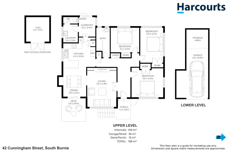 Floorplan of Homely house listing, 42 Cunningham Street, South Burnie TAS 7320