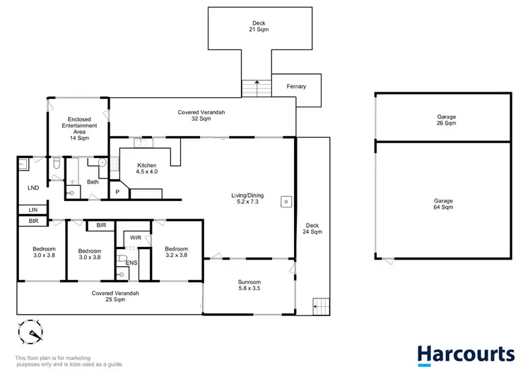 Floorplan of Homely house listing, 6 Piesse Court, Brighton TAS 7030
