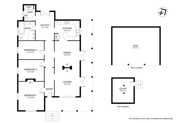 Floorplan of Homely house listing, 23 Grey Street, York WA 6302