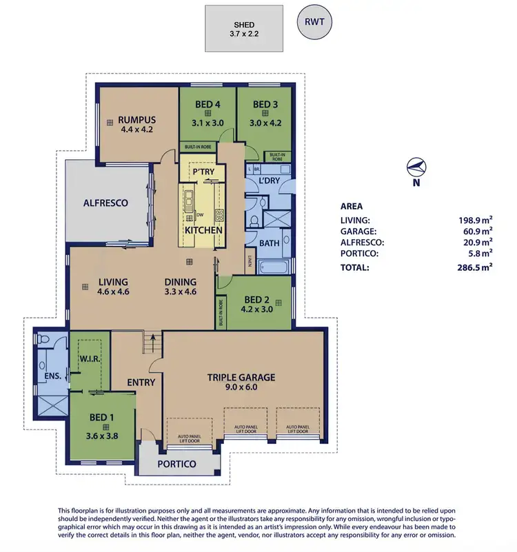 Floorplan of Homely house listing, 137 Bluestone Drive, Mount Barker SA 5251