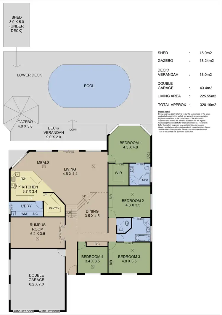 Floorplan of Homely house listing, 27 Riverglen Drive, White Sands SA 5253