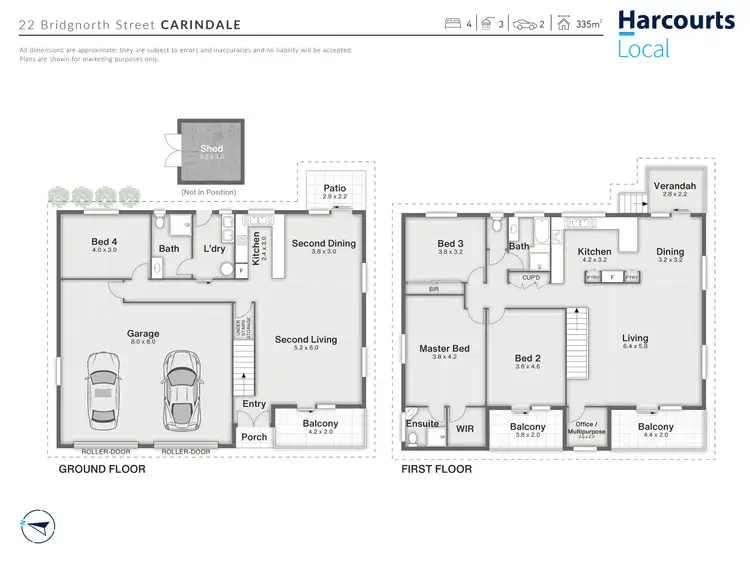 Floorplan of Homely house listing, 22 Bridgnorth Street, Carindale QLD 4152