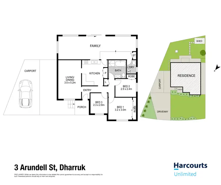 Floorplan of Homely house listing, 3 Arundell Street, Dharruk NSW 2770