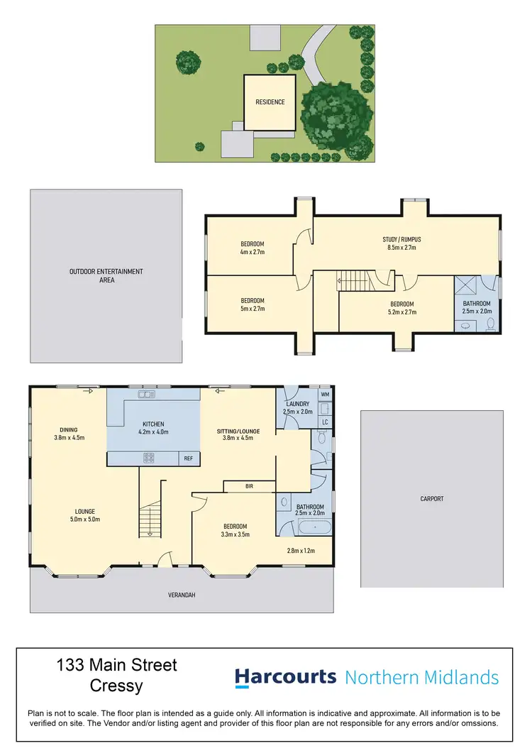 Floorplan of Homely house listing, 133 Main Street, Cressy TAS 7302