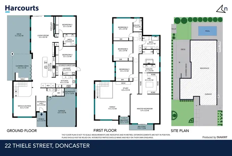 Floorplan of Homely house listing, 22 Thiele Street, Doncaster VIC 3108