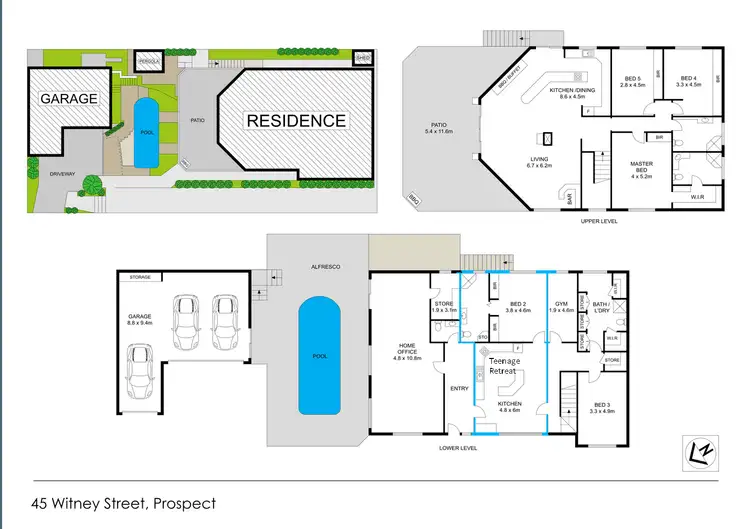 Floorplan of Homely house listing, 45 Witney Street, Prospect NSW 2148