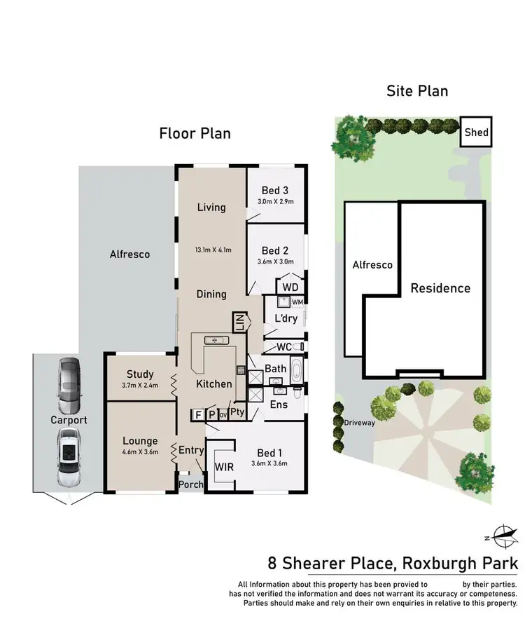 Floorplan of Homely house listing, 8 Shearer Place, Roxburgh Park VIC 3064