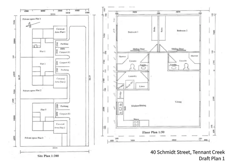 Floorplan of Homely land listing, 40 Schmidt Street, Tennant Creek NT 860