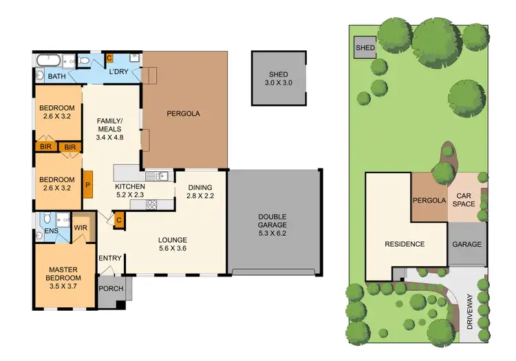 Floorplan of Homely house listing, 5 Wimborne Court, Bayswater North VIC 3153