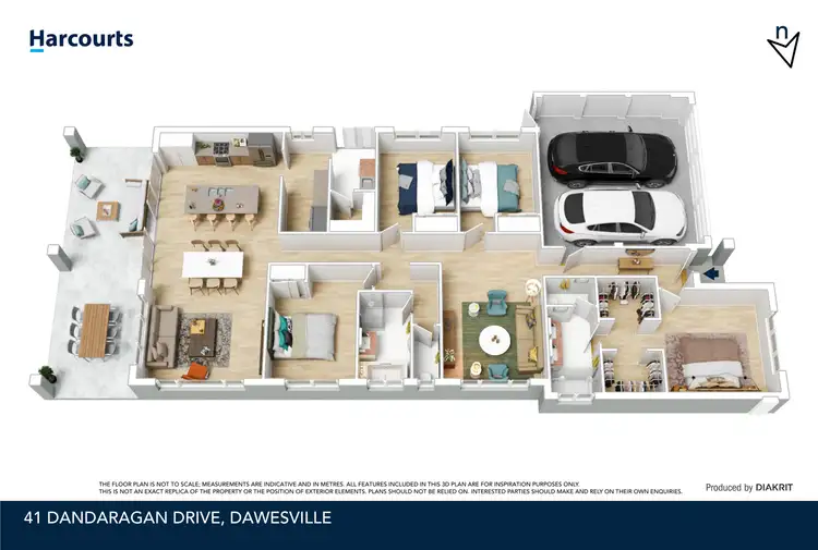 Floorplan of Homely house listing, 41 Dandaragan Drive, Dawesville WA 6211