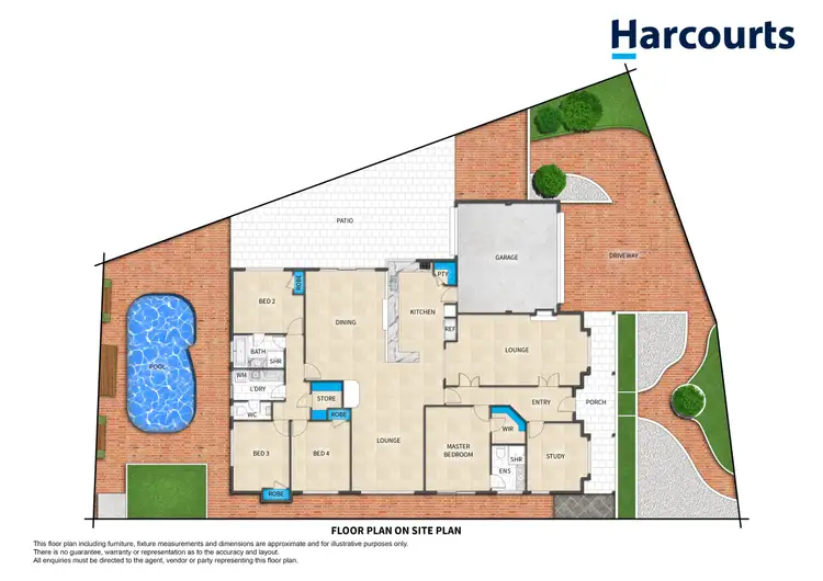 Floorplan of Homely house listing, 24 Savona Grove, Mindarie WA 6030