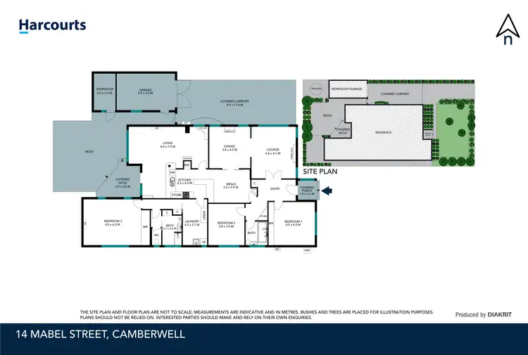 Floorplan of Homely house listing, 14 Mabel Street, Camberwell VIC 3124