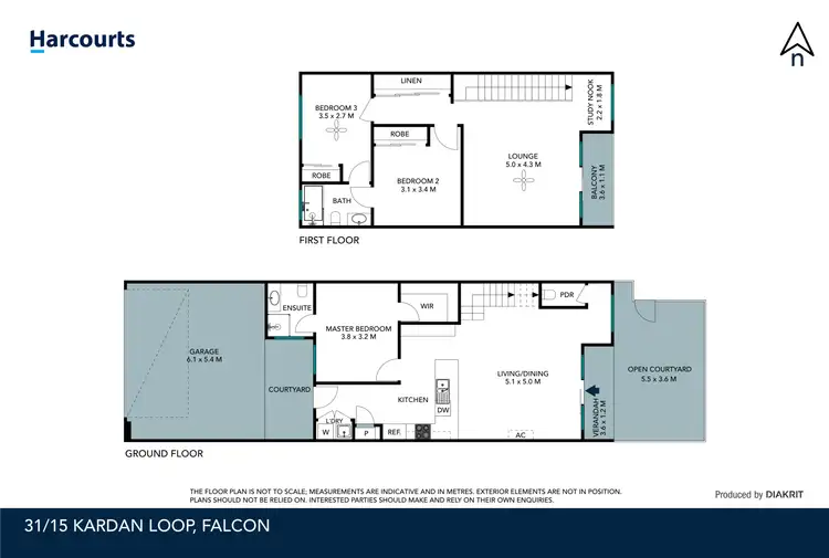 Floorplan of Homely house listing, 31/15 Kardan Loop, Falcon WA 6210