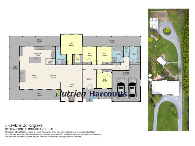 Floorplan of Homely house listing, 5 Hawkins Drive, Kinglake VIC 3763