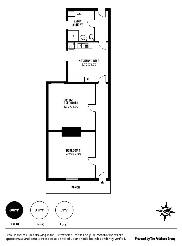 Floorplan of Homely house listing, 14 Claxton Street, Adelaide SA 5000