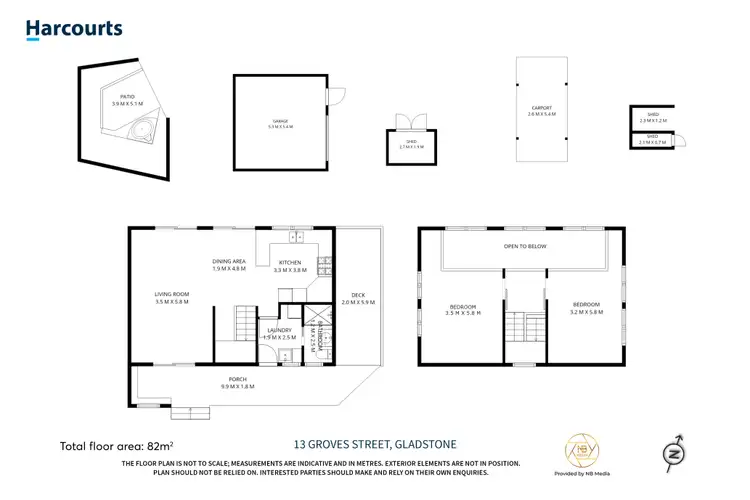 Floorplan of Homely house listing, 13 Groves Street, Gladstone TAS 7264