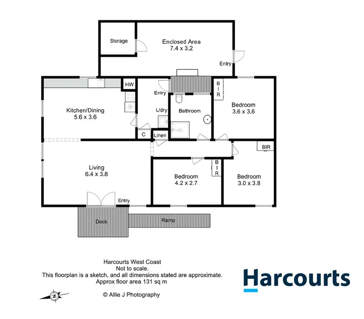 Floorplan of Homely house listing, 41 Baillieu Street, Rosebery TAS 7470