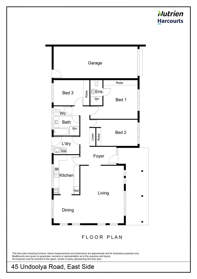 Floorplan of Homely house listing, 45 Undoolya Road, East Side NT 870