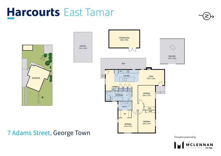 Floorplan of Homely house listing, 7 Adams Street, George Town TAS 7253