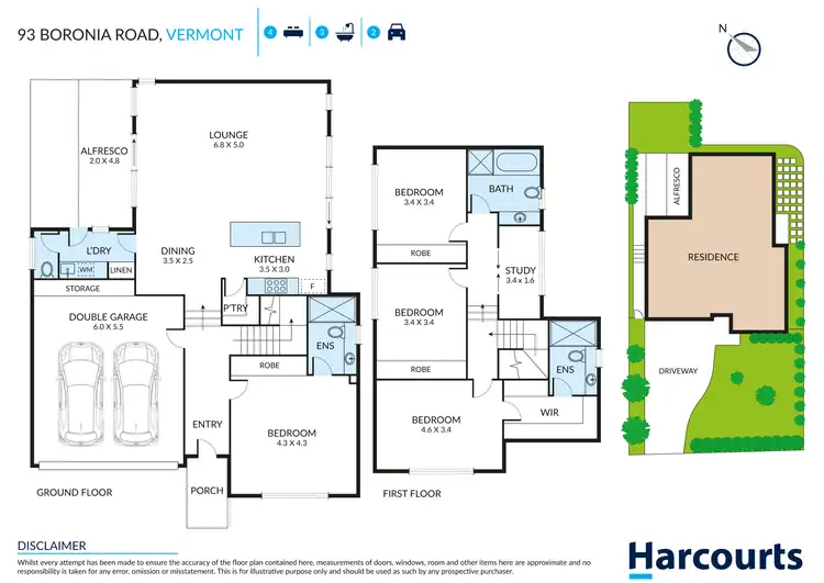 Floorplan of Homely house listing, 93 Boronia  Road, Vermont VIC 3133