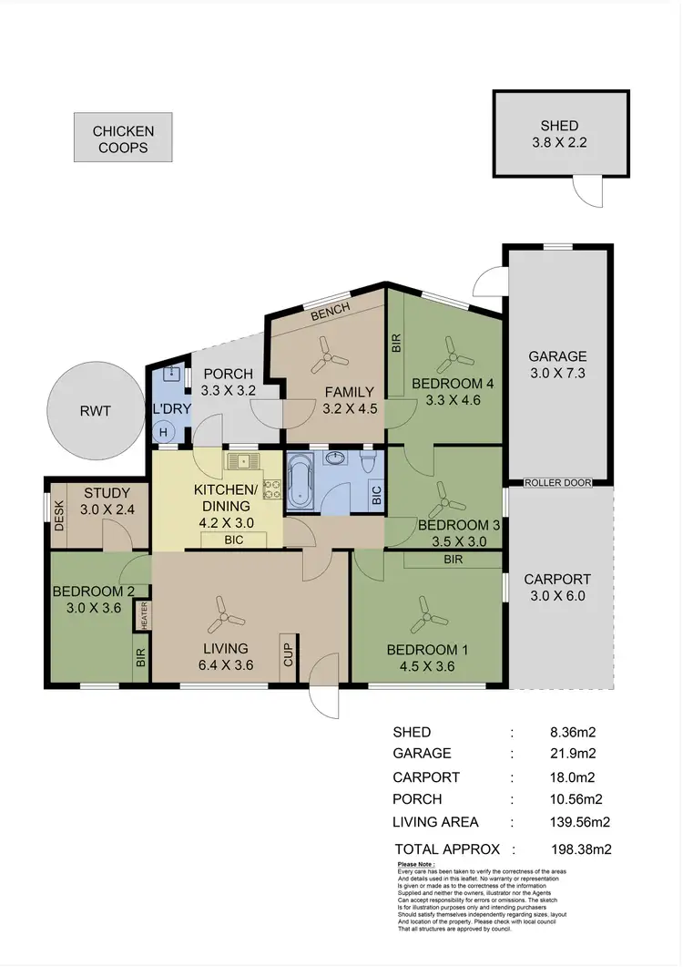 Floorplan of Homely house listing, 36 Joyce Street, Murray Bridge SA 5253