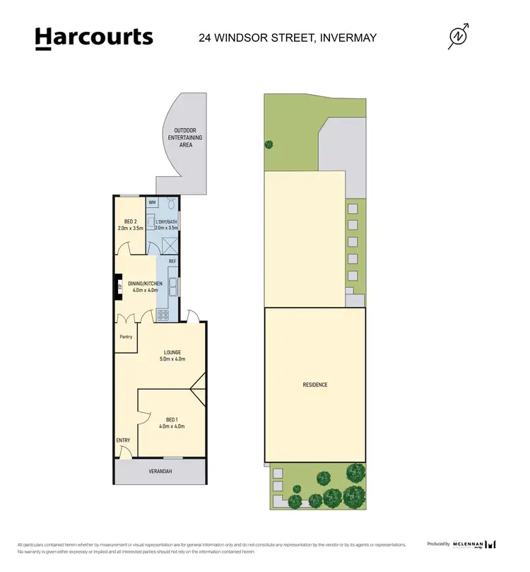 Floorplan of Homely unit listing, 24 Windsor Street, Invermay TAS 7248