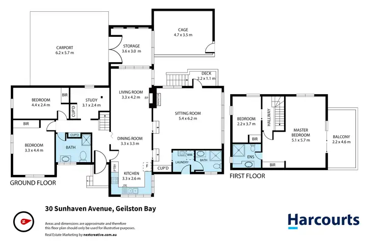 Floorplan of Homely house listing, 30 Sunhaven Avenue, Geilston Bay TAS 7015