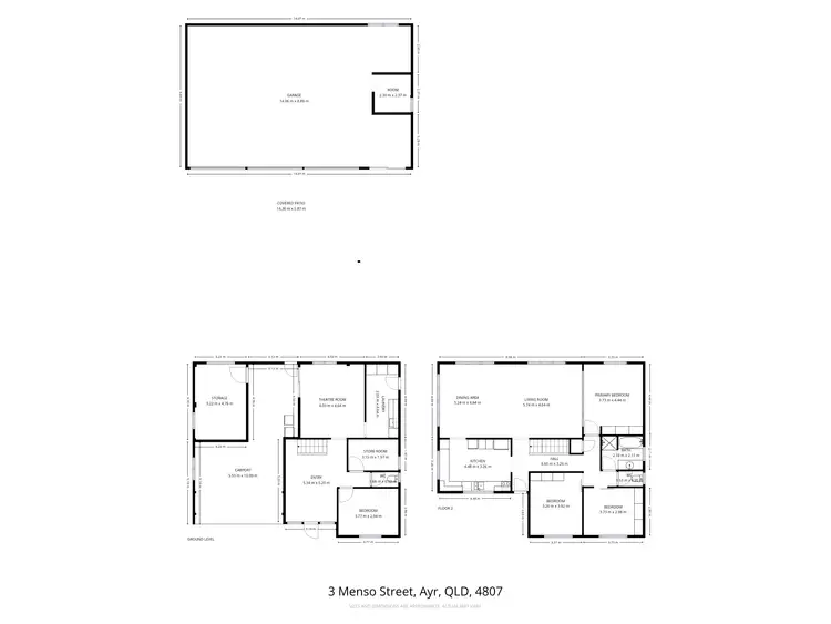 Floorplan of Homely house listing, 3 Menso Street, Ayr QLD 4807