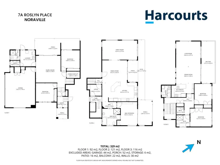 Floorplan of Homely house listing, 7A Roslyn Place, Noraville NSW 2263
