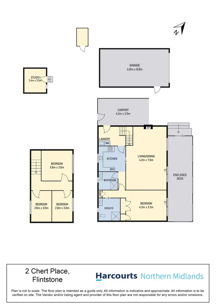 Floorplan of Homely house listing, 2 Chert Place, Flintstone TAS 7030