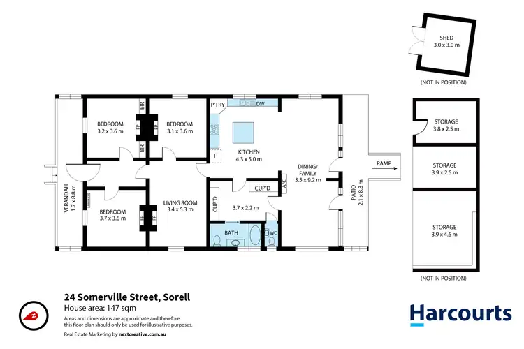 Floorplan of Homely house listing, 24 Somerville Street, Sorell TAS 7172