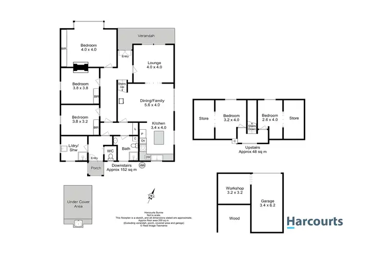 Floorplan of Homely house listing, 68 Dodgin Street, Wynyard TAS 7325