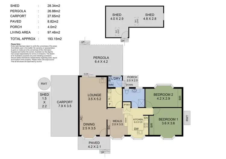 Floorplan of Homely house listing, 51 English Street, Hahndorf SA 5245