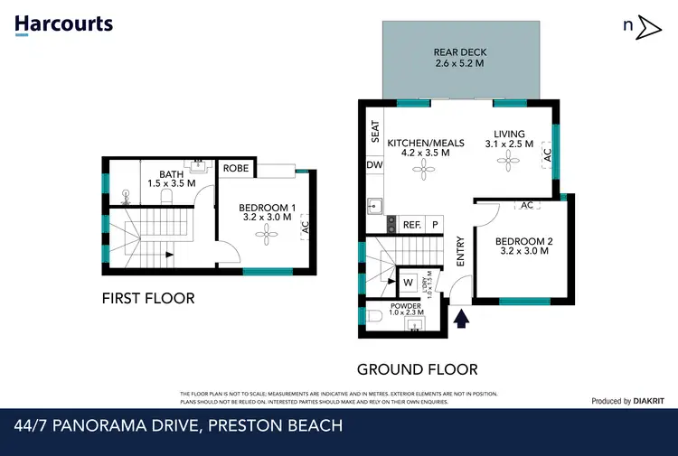 Floorplan of Homely house listing, 44/7 Panorama Dive, Preston Beach WA 6215