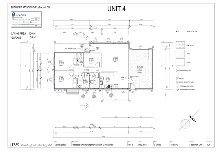 Floorplan of Homely unit listing, 4/14 William Street, Alexandra VIC 3714