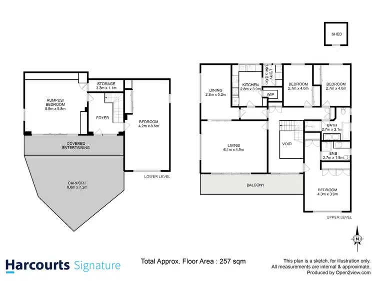 Floorplan of Homely house listing, 19 Nankoor Crescent, Howrah TAS 7018