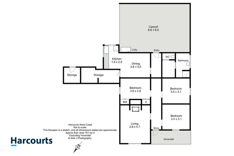 Floorplan of Homely house listing, 3 Frederick Street, Zeehan TAS 7469