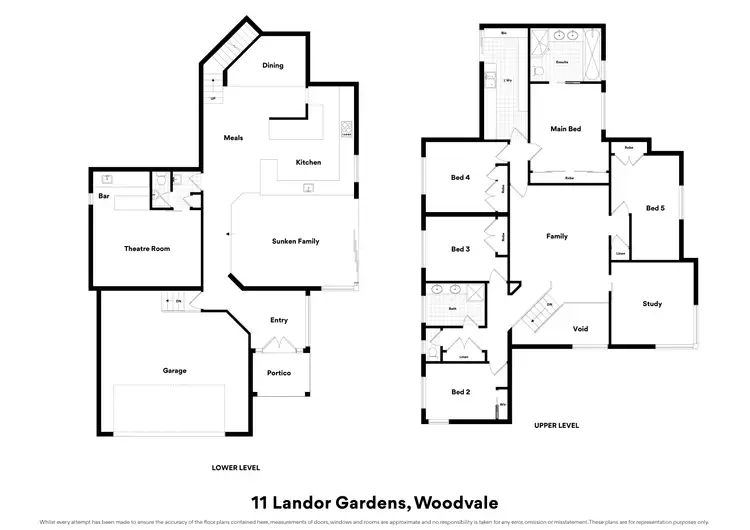 Floorplan of Homely house listing, 11 Landor Gardens, Woodvale WA 6026