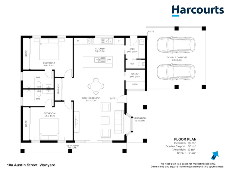 Floorplan of Homely house listing, 10A Austin Street, Wynyard TAS 7325