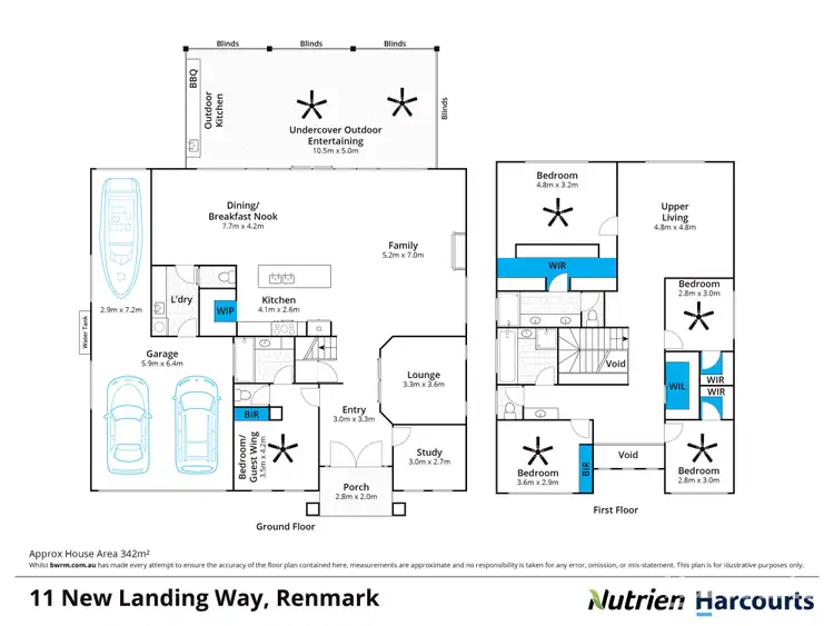 Floorplan of Homely house listing, 11 New Landing Way, Renmark SA 5341