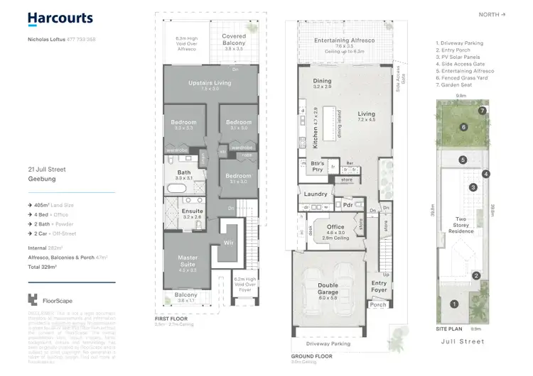 Floorplan of Homely house listing, 21 Jull Street, Geebung QLD 4034