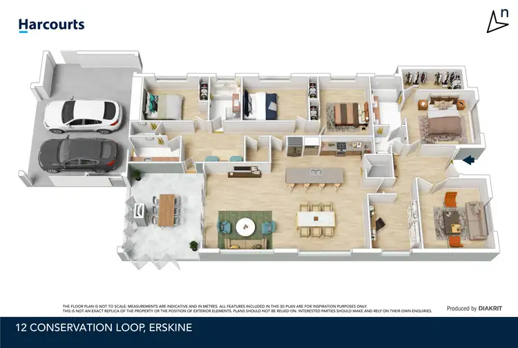Floorplan of Homely house listing, 12 Conservation Loop, Erskine WA 6210