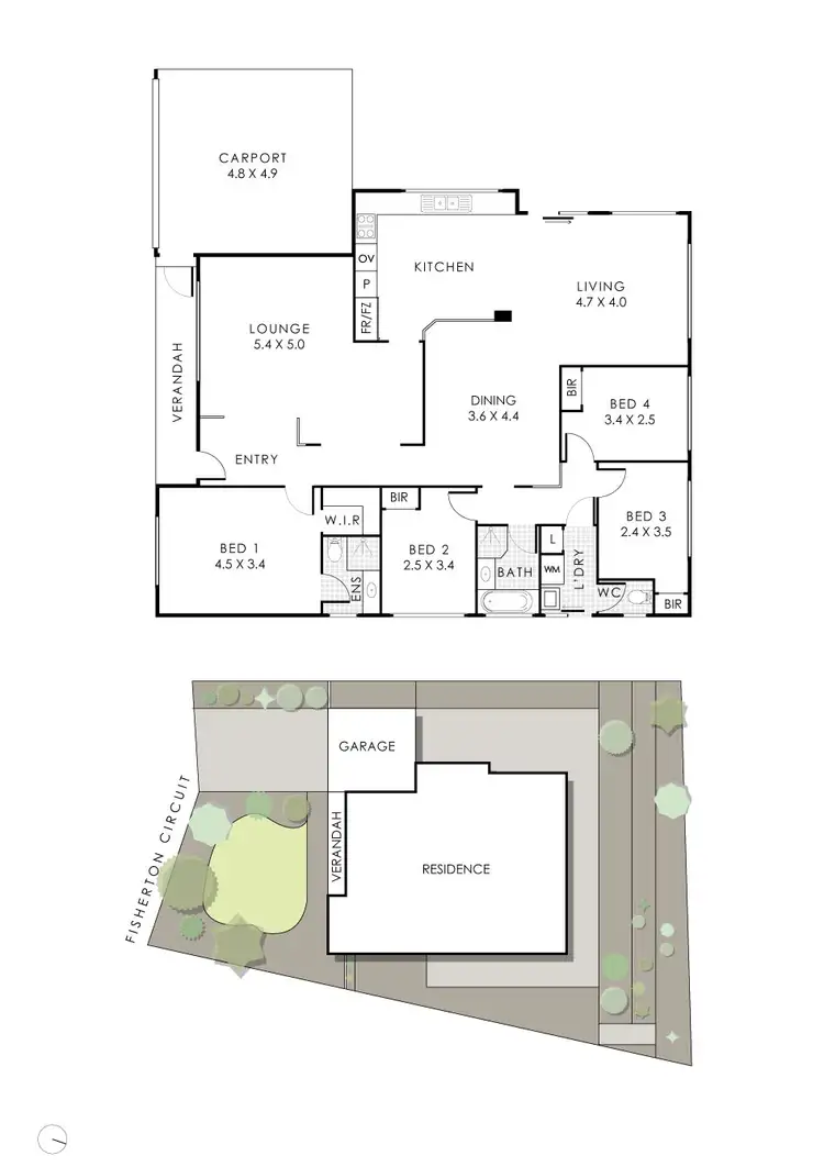 Floorplan of Homely house listing, 20 Fisherton Circuit, Kinross WA 6028