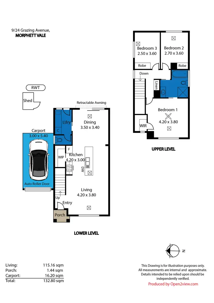 Floorplan of Homely house listing, 9/24 Grazing Avenue, Morphett Vale SA 5162