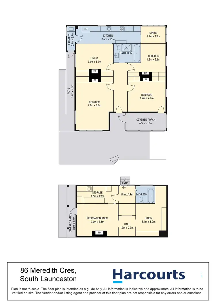 Floorplan of Homely house listing, 86 Meredith Crescent, South Launceston TAS 7249