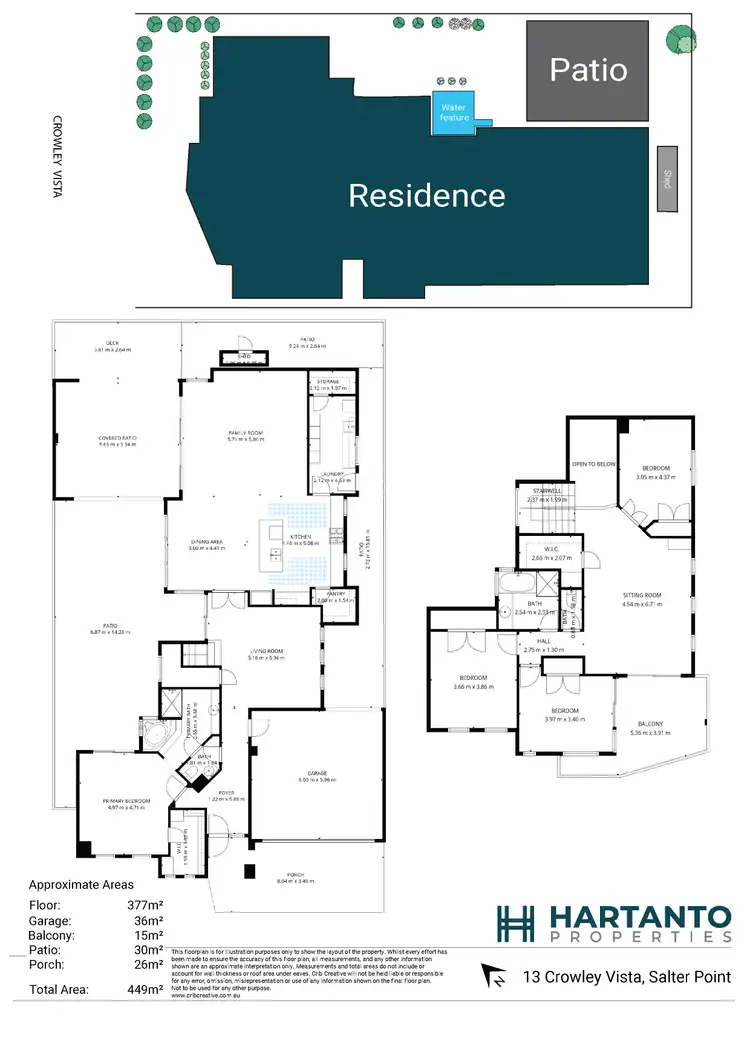 Floorplan of Homely house listing, 13 Crowley Vista, Salter Point WA 6152