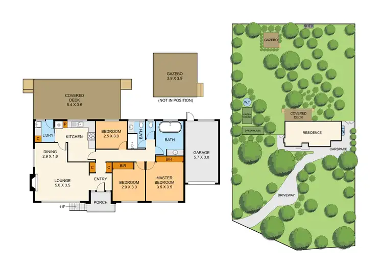 Floorplan of Homely house listing, 7-9 Stanley Street, Olinda VIC 3788