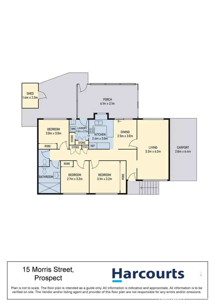 Floorplan of Homely house listing, 15 Morris Street, Prospect TAS 7250