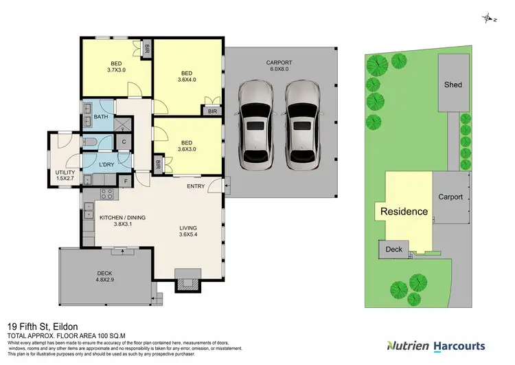 Floorplan of Homely house listing, 19 Fifth Street, Eildon VIC 3713