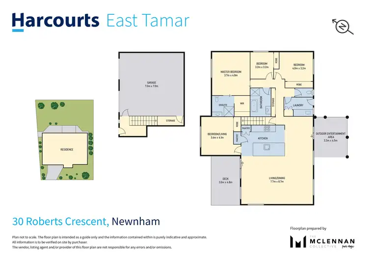 Floorplan of Homely house listing, 30 Roberts Crescent, Newnham TAS 7248